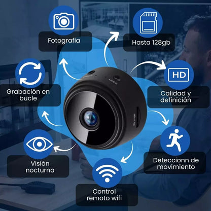 secureX 1080P monitoreo de seguridad remoto.